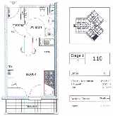 Lot Plan Example - Single Person Studio